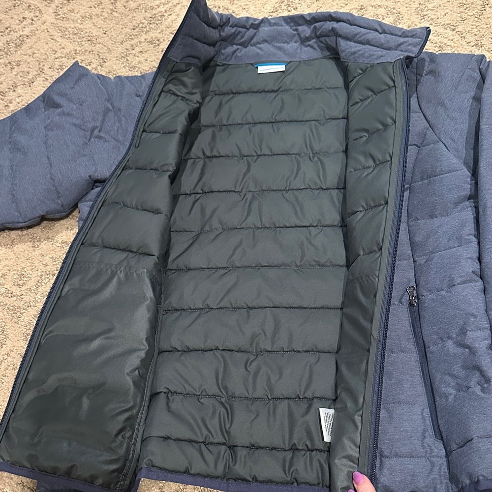 Women’s Columbia Steel Blue Quilted Jacket - Picture 4 of 6